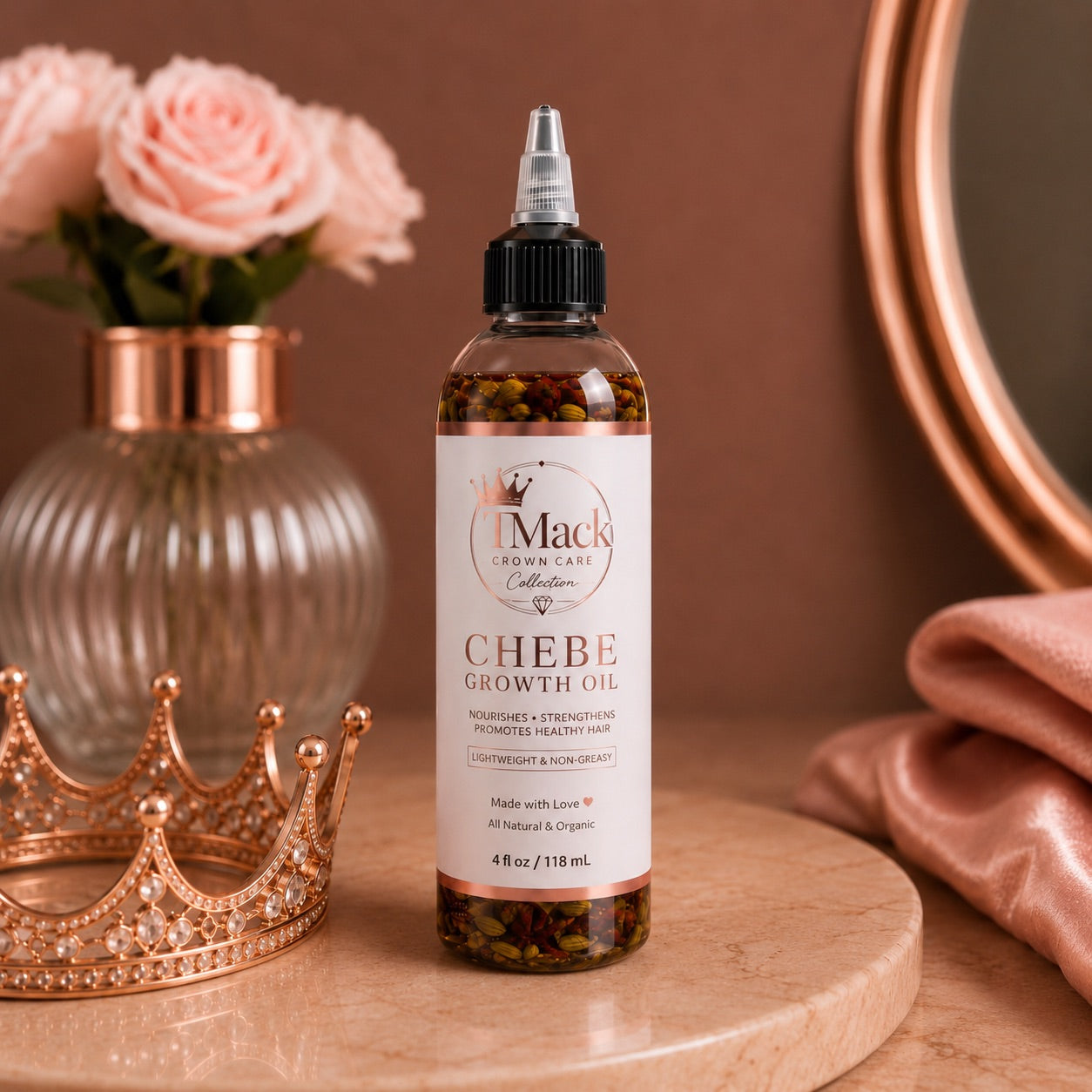 TMack Crown Care Collection™ Chebe Growth Oil